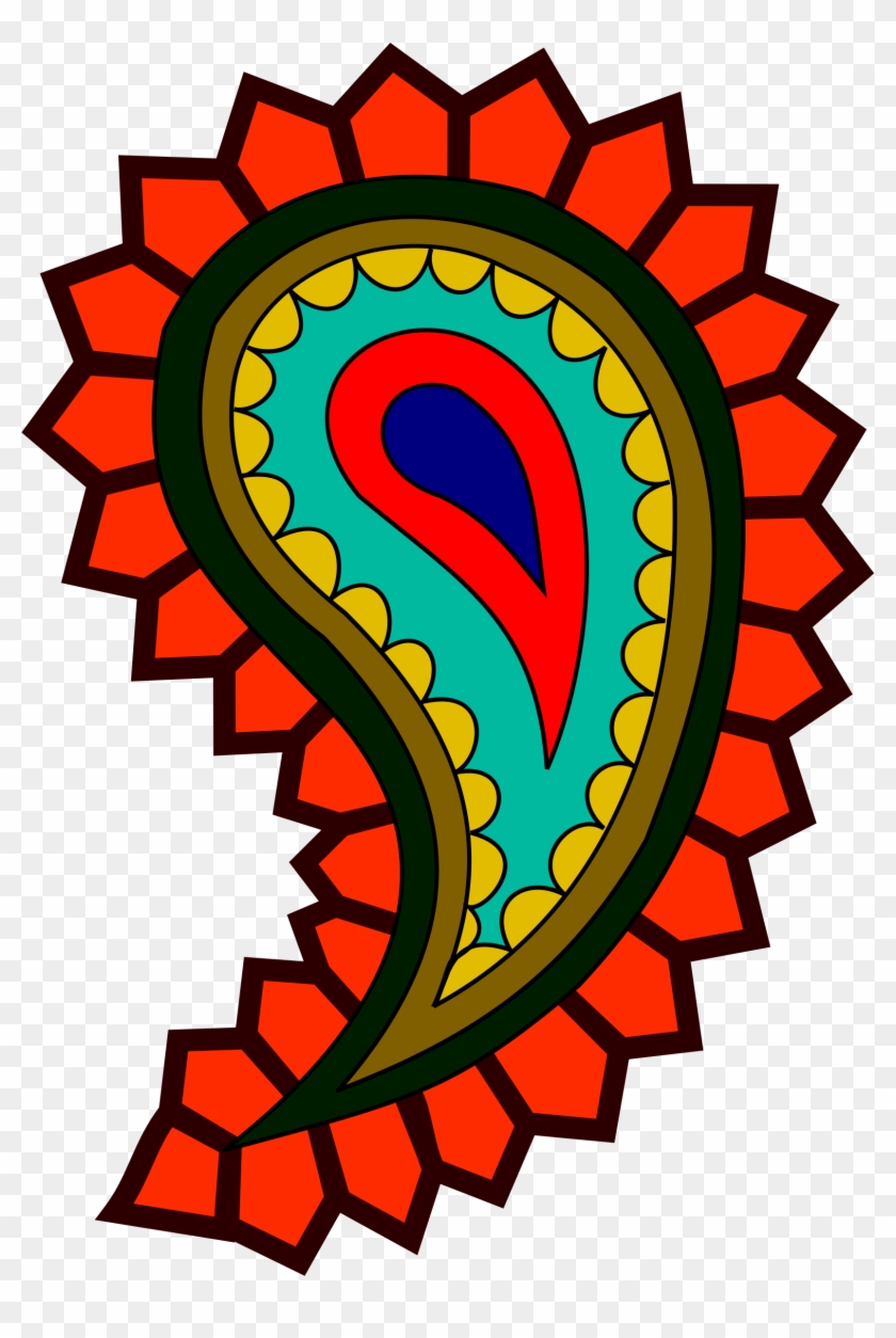 Colorful Clipart Paisley - Paisley Transparent Png #360536