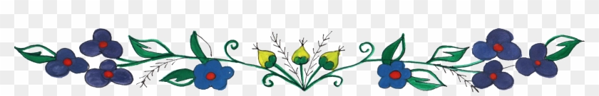 Free Download - Transparent Flower Border Clipart #360542
