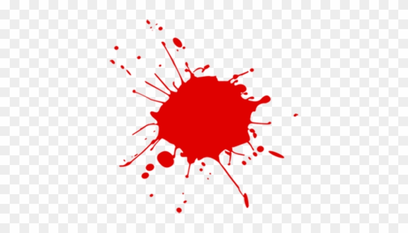 Blood Splatter Psd, Free Vector - Paint Splatter #360565