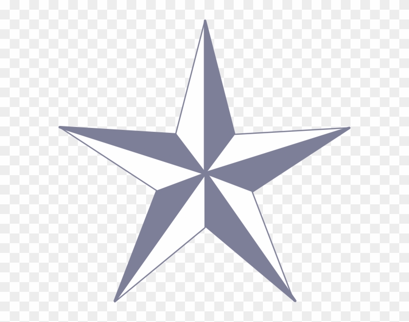 Texas Star Clip Art At Clker - Stained Glass Star Pattern #360782