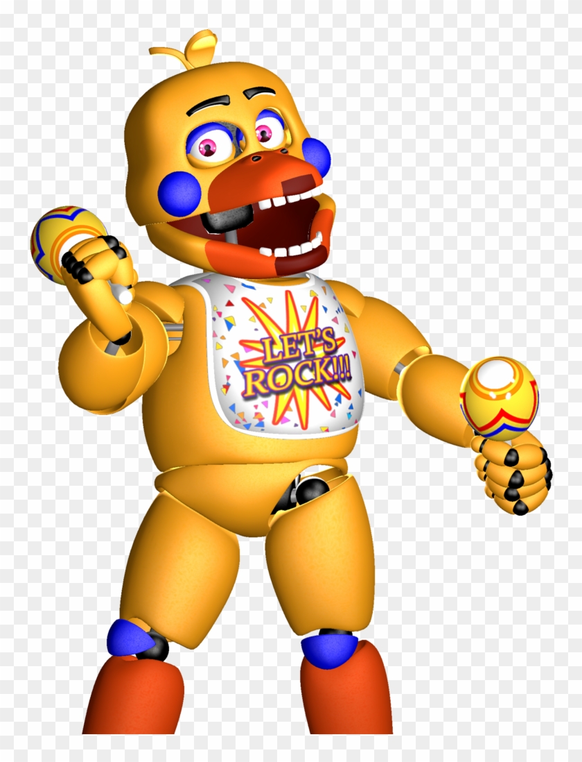 Rockstar Chica [render] By Arrancon - Rockstar Freddy Render #360838