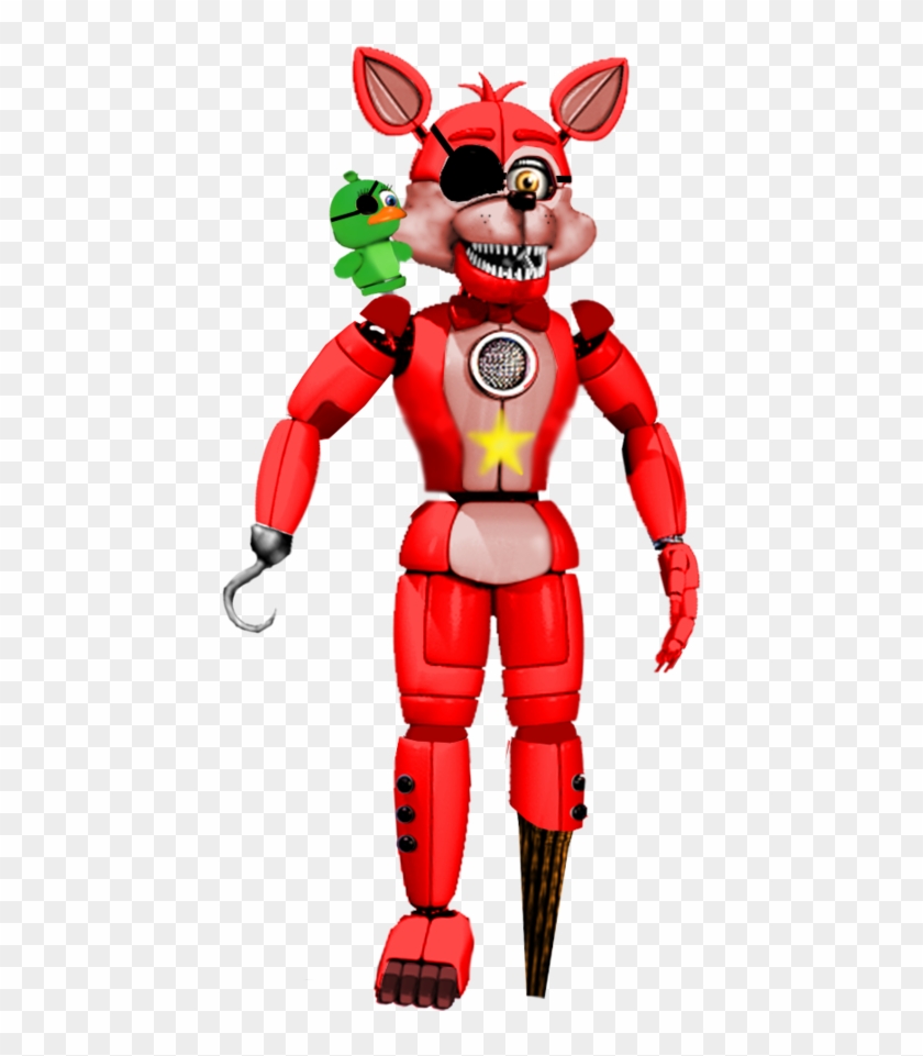 Funtime Rockstar Foxy By Funtimelolbit123 - Fnaf Funtime Rockstar Foxy #360852