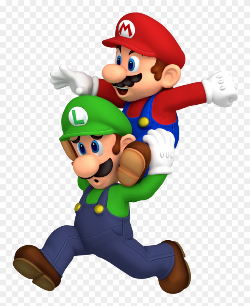 Mario And Luigi Superstar Saga Artwork Render By Nintega-dario - Mario And Luigi Superstar Saga #360928