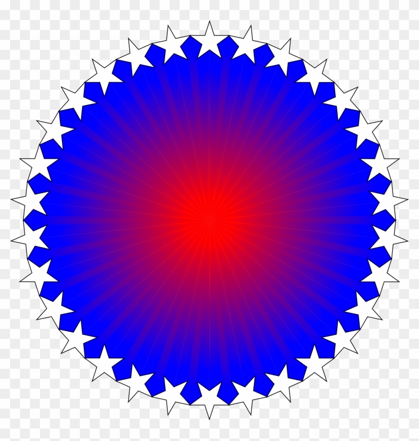 White Blue Starburst - White Blue Starburst #361019