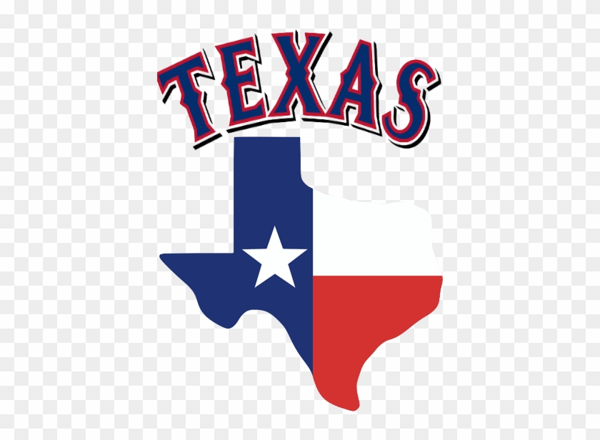 Ah Texas - Texas Flag In Texas Shape #360986
