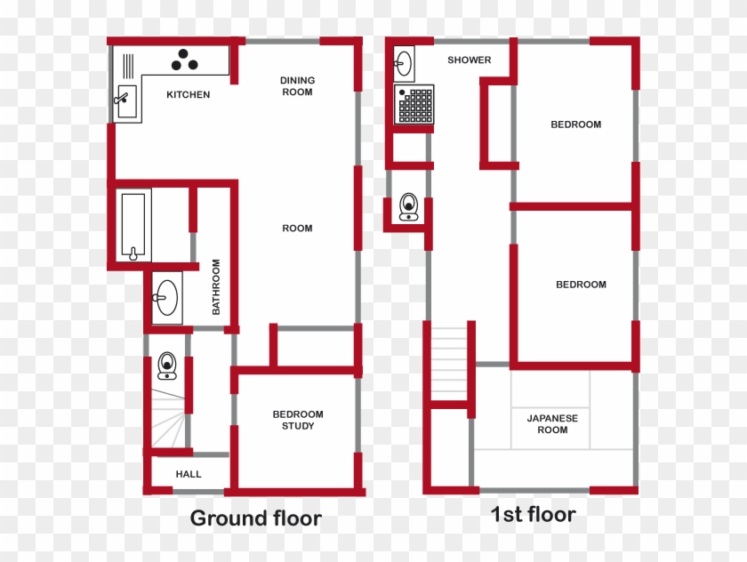 Beautiful Planos De La Casa Ikebukuro With Casa Tradicional - Plan Maison Traditionnelle Japonaise #361045