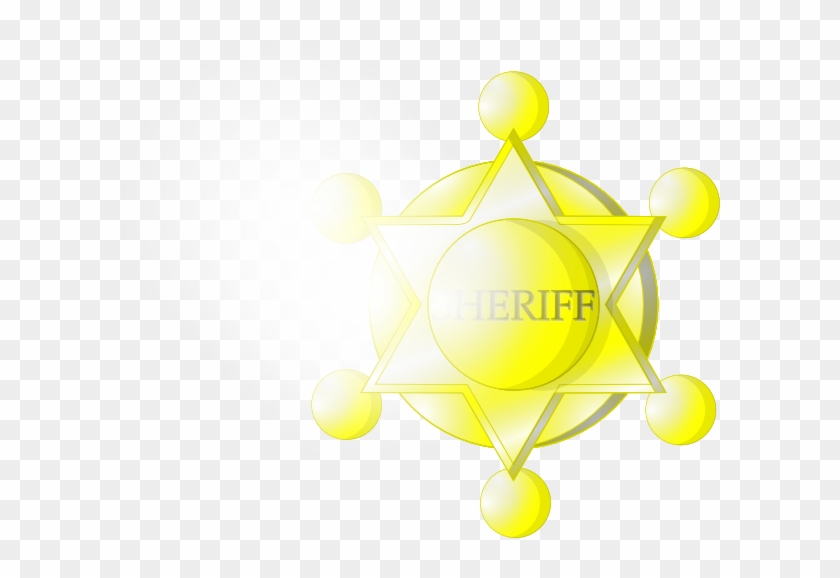 Free Vector Sheriff Star Clip Art - Badge #361126