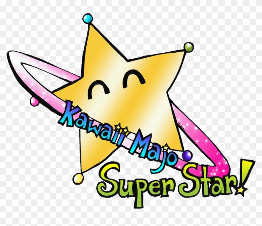 Kawaii Majo Super Star Logo By Magical-mama - Logo #361129