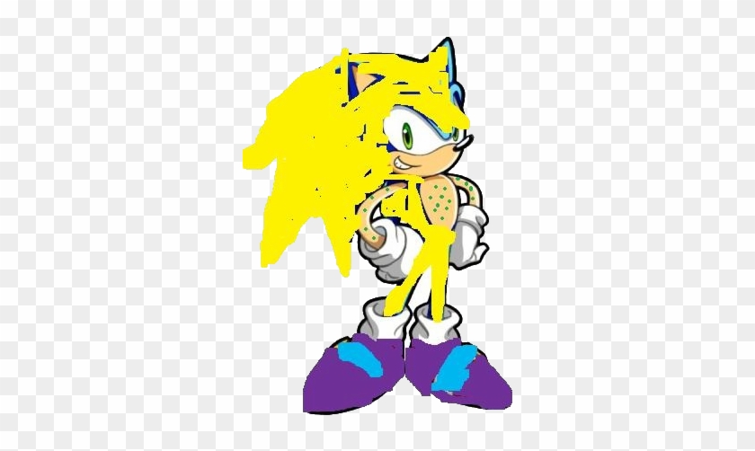 Dark Sonic Clipart - Sonic X Dark Super Sonic, HD Png Download - kindpng