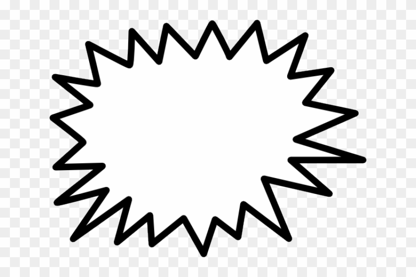 Starburst Clipart Black And White - Sunburst Clipart #361192