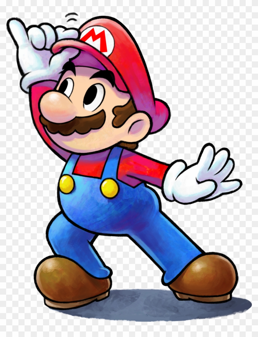 Mario & Luigi - Mario And Luigi Paper Jam Mario #361222