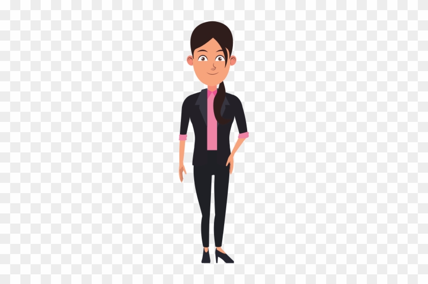 Businesswoman Cartoon Character - Businessperson #361252