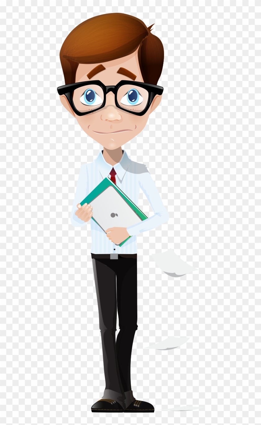 Businessperson Cartoon Flyer - Businessperson Cartoon Flyer #361384