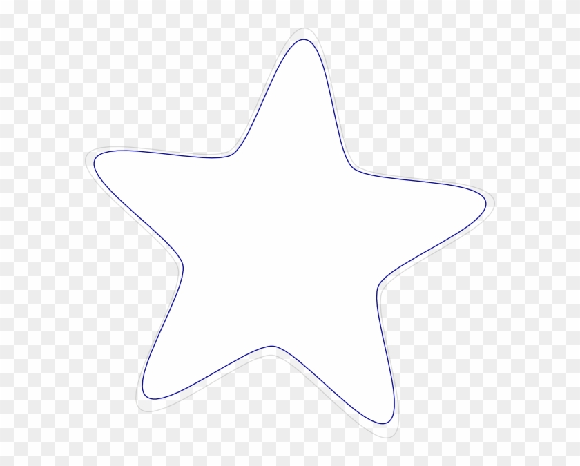 Star Svg Clip Arts 594 X 595 Px - Star White Cartoon Vector #361547