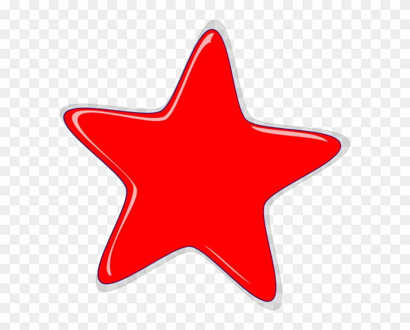 Red White Blue Star Clip Art - Orangecrest #361565