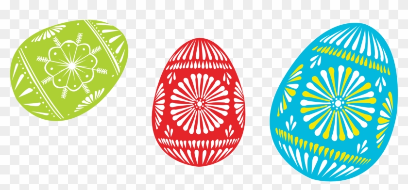 Colour Easter Eggs Clip Art Free Vector 4vector - Easter Game Ideas For Family #361566