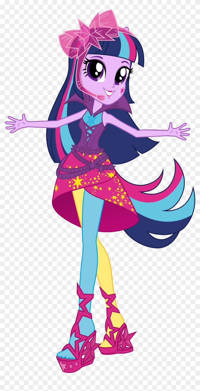 My Little Pony Equestria Girl Twilight Sparkle Dress - Equestria Girls Rainbow Rocks Twilight Sparkle #361583