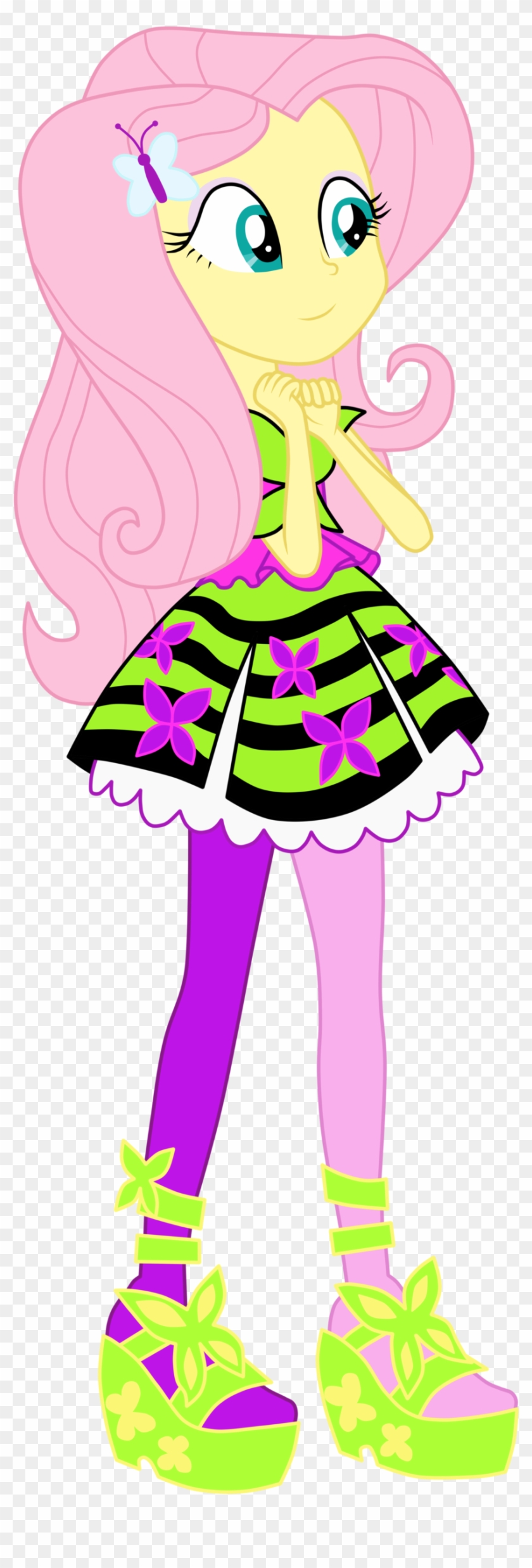 My Little Pony Equestria Girl Rainbow Rocks Rainbow - Mlp Eg Rr Fluttershy #361585