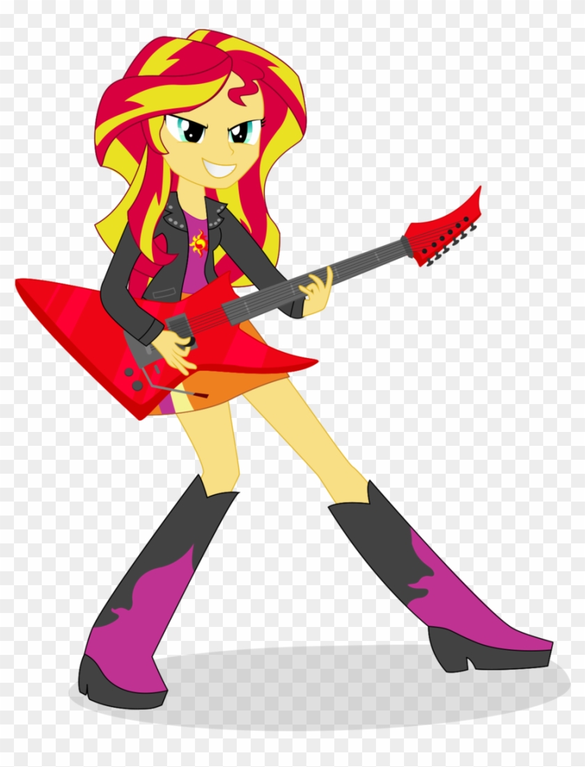 My Little Pony Equestria Girl Rainbow Rocks Sunset - Mlp Rainbow Rocks Sunset Shimmer #361586