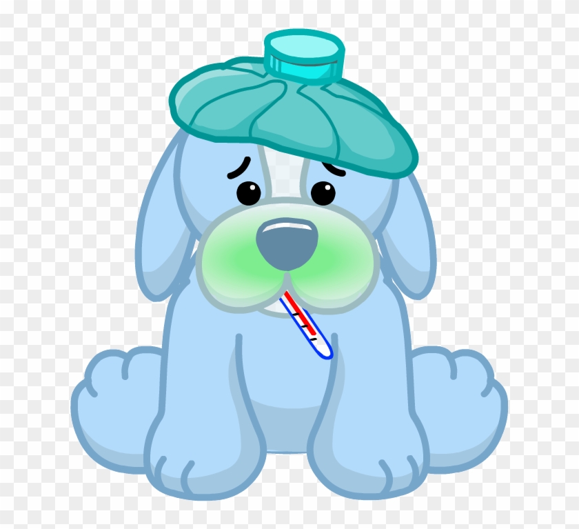 Sick Free Download Png - Sick Puppy Clip Art #361590