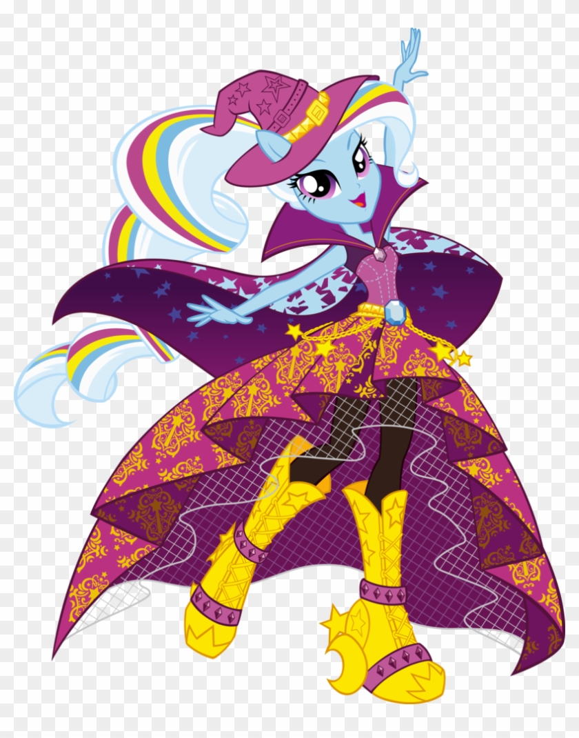 Rainbow Rocks Trixie Vector By Icantunloveyou - My Little Pony Rainbow Rocks Trixie #361617