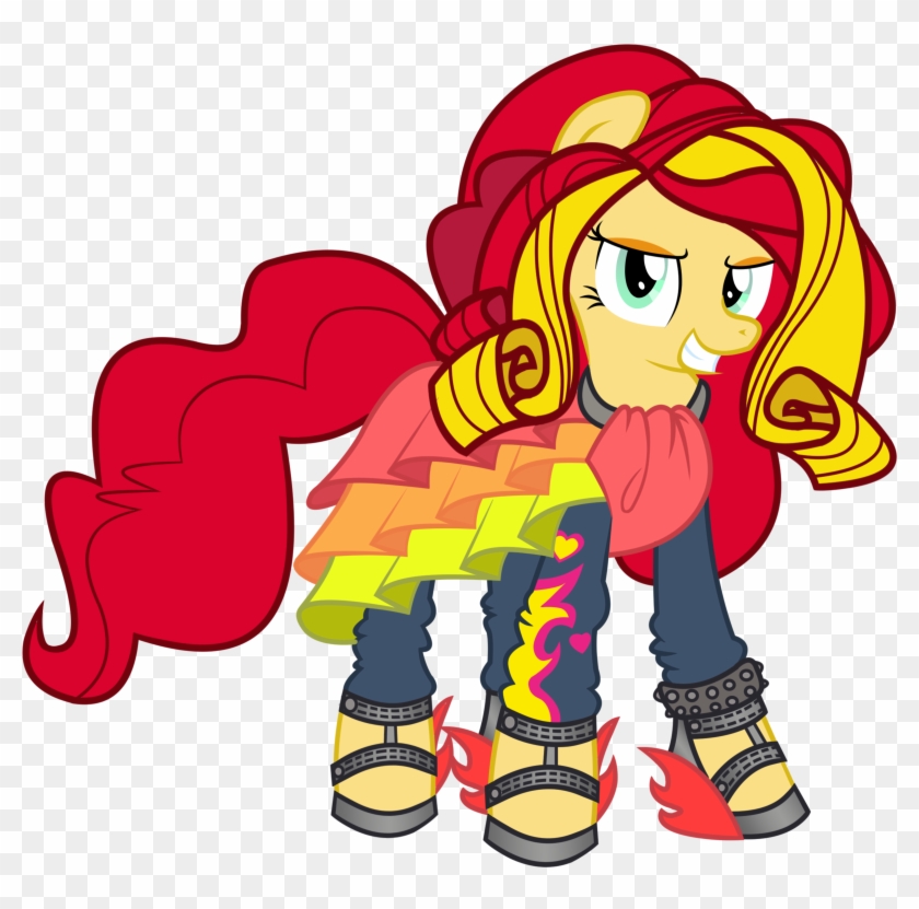 Rainbow Rocks By Whatchyagonnado - Mlp Equestria Girls Rainbow Rocks Sunset Shimmer #361625