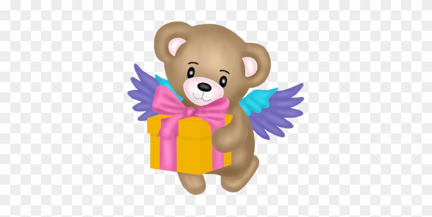 Sd Birthday Diva Present Bear1 - Teddy Bear #361632