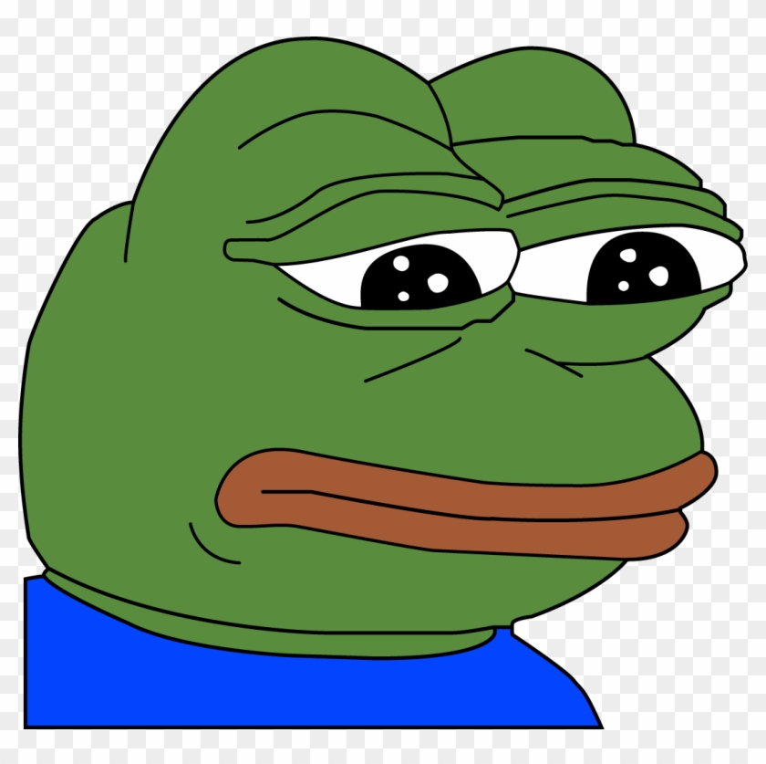 × - Sad Pepe Png #361649