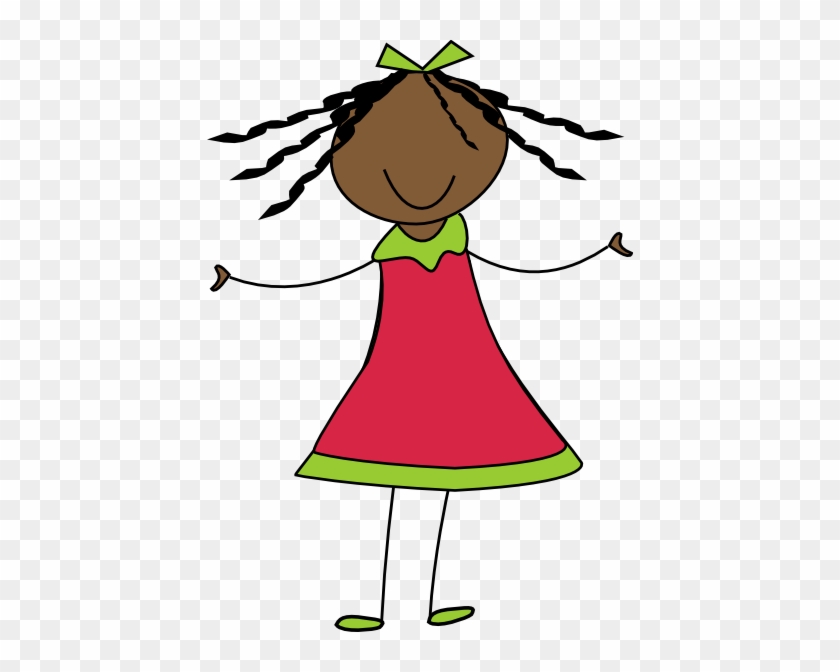 Happy Girl Clip Art #361652