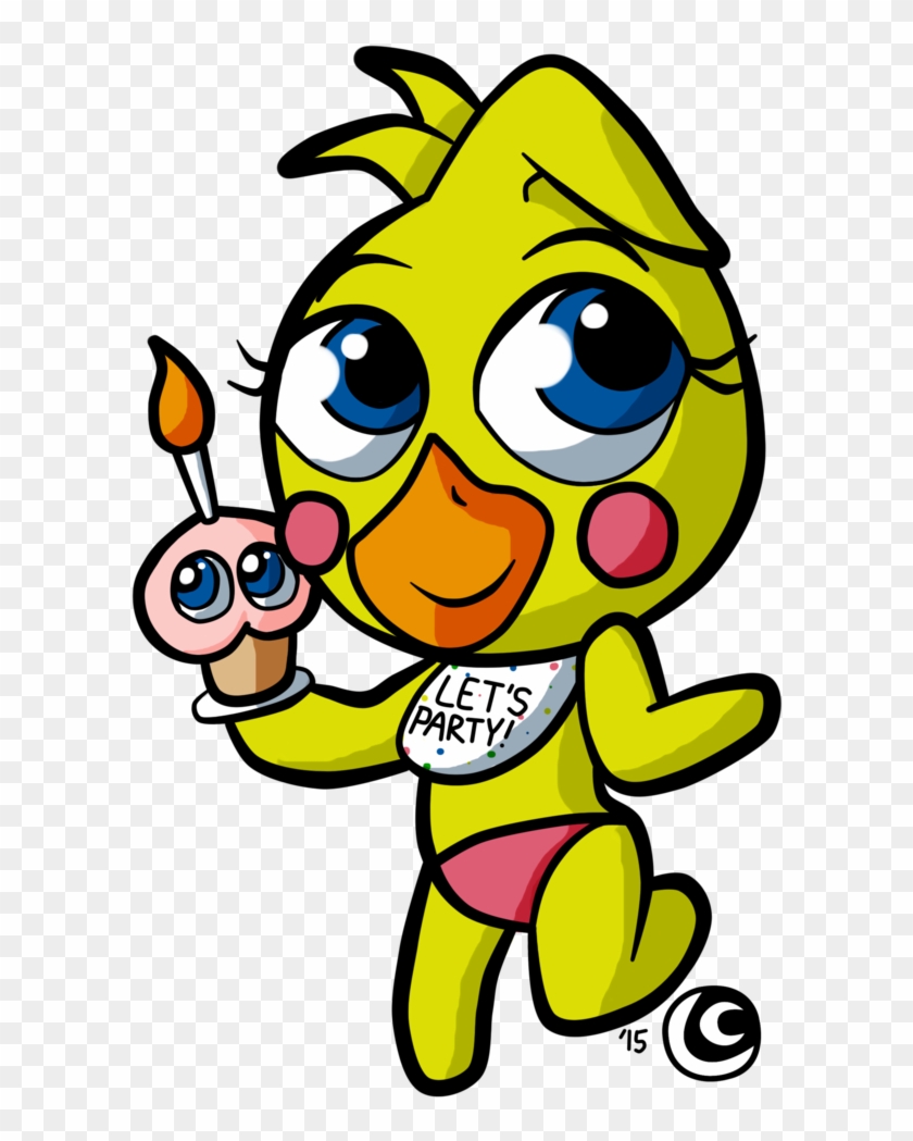 Fnaf Chibi Chica By Juancvillelaq Clipart Free Clip - Fnaf Toy Chica Chibi #361674