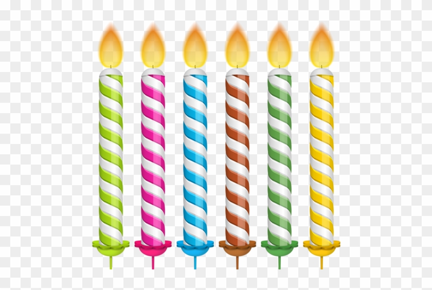 Birthday Candales - Png Birthday Candles Clipart #361691