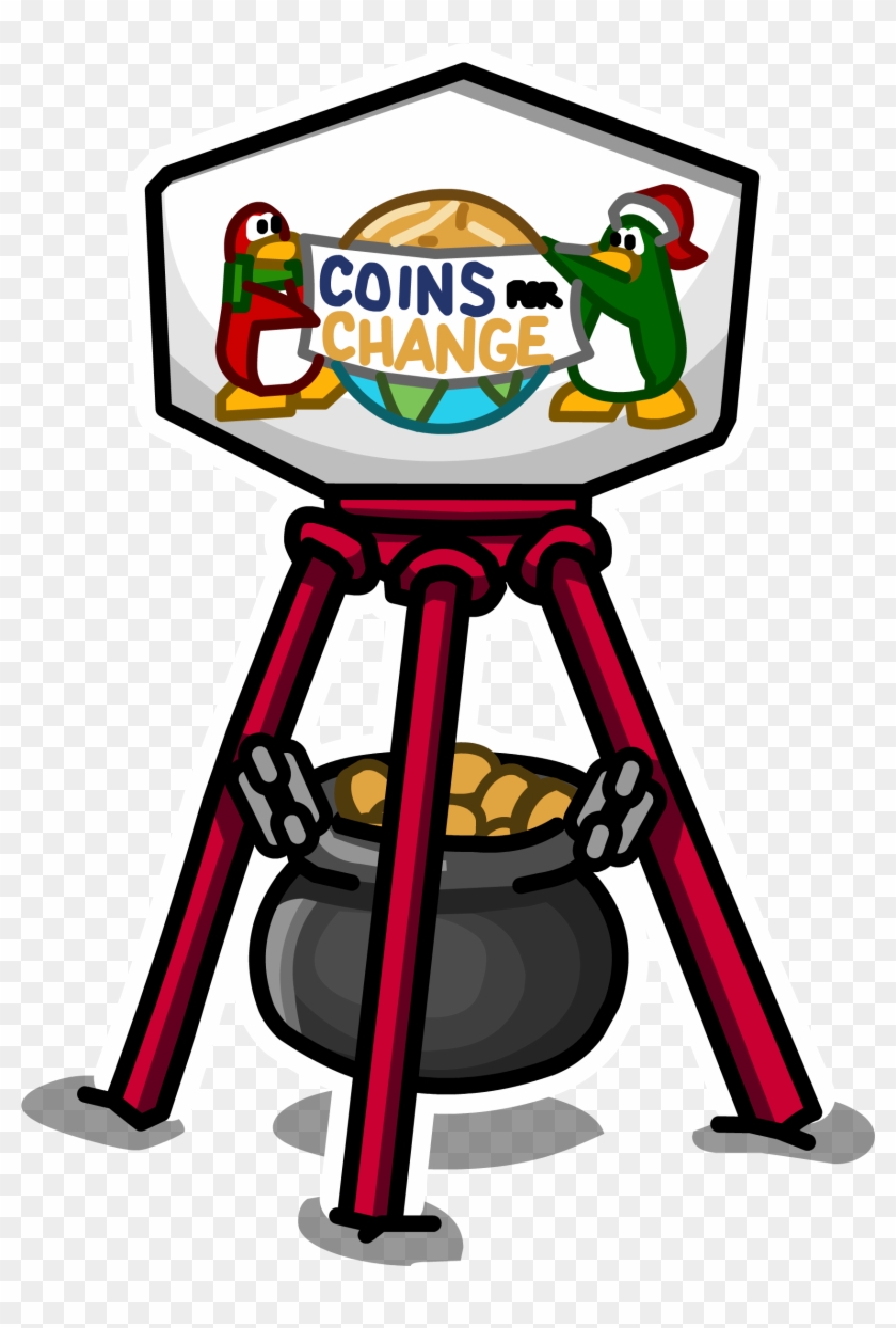 Coins For Change Donation Station Sprite 001 Hover - Club Penguin Coins For Change #361719
