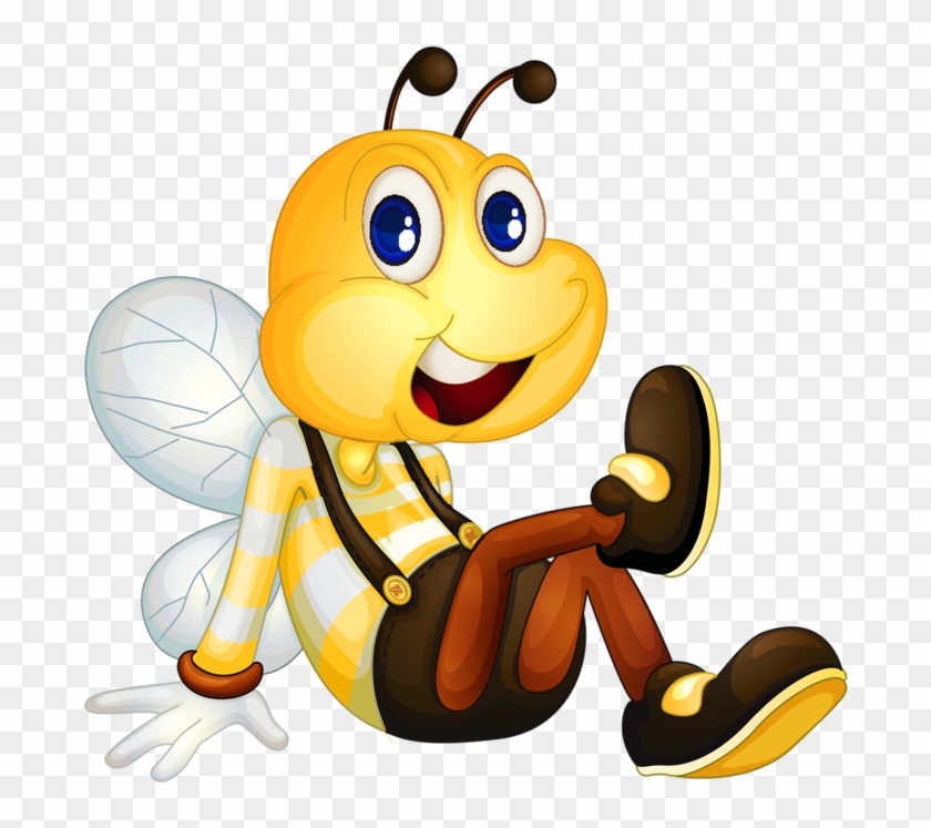 Bee Clipartbee Happyladybugsgarden - Png Format Pics Of Animated Bugs #361777