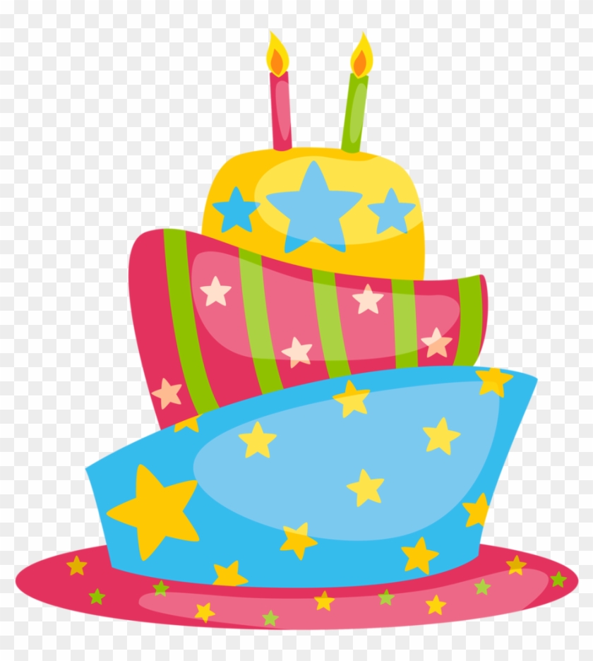 Soloveika Альбом «клипарт / Продукты / Торты, Пирожное» - 2nd Birthday Cake Cartoon #361844