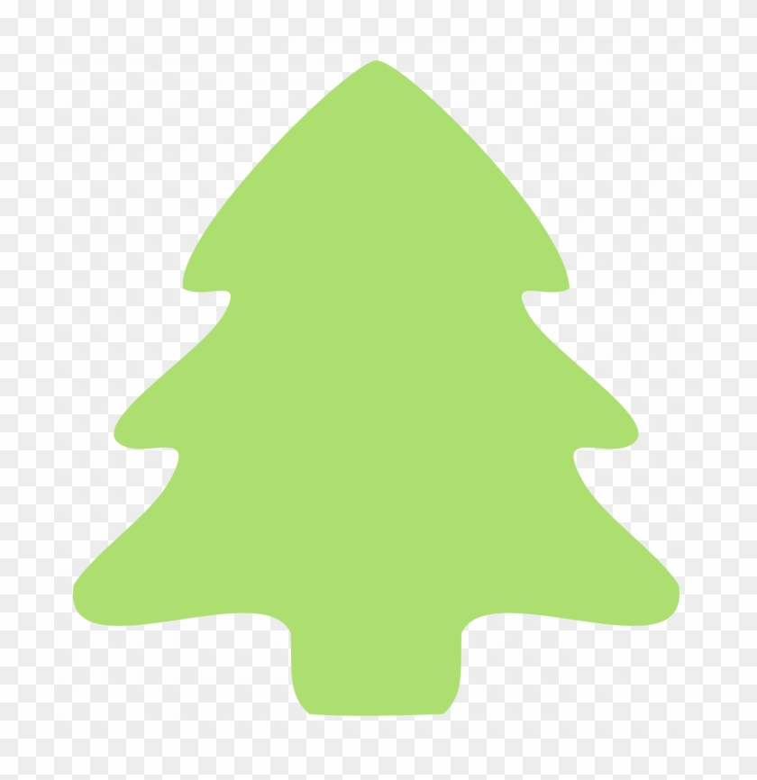 Christmas ~ Christmas Tree Clip Art Simple Emoji Copy - Christmas Tree Border Green #361918