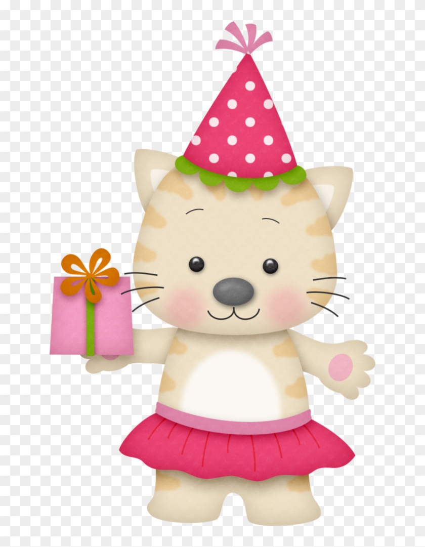 Födelsedag - Birthday Party Clipart Cat #361961
