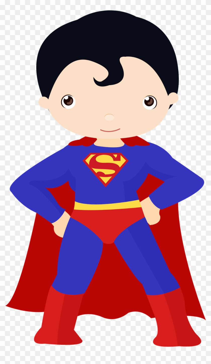 Superman Clipart Little Boy - Superman Baby Png #361990