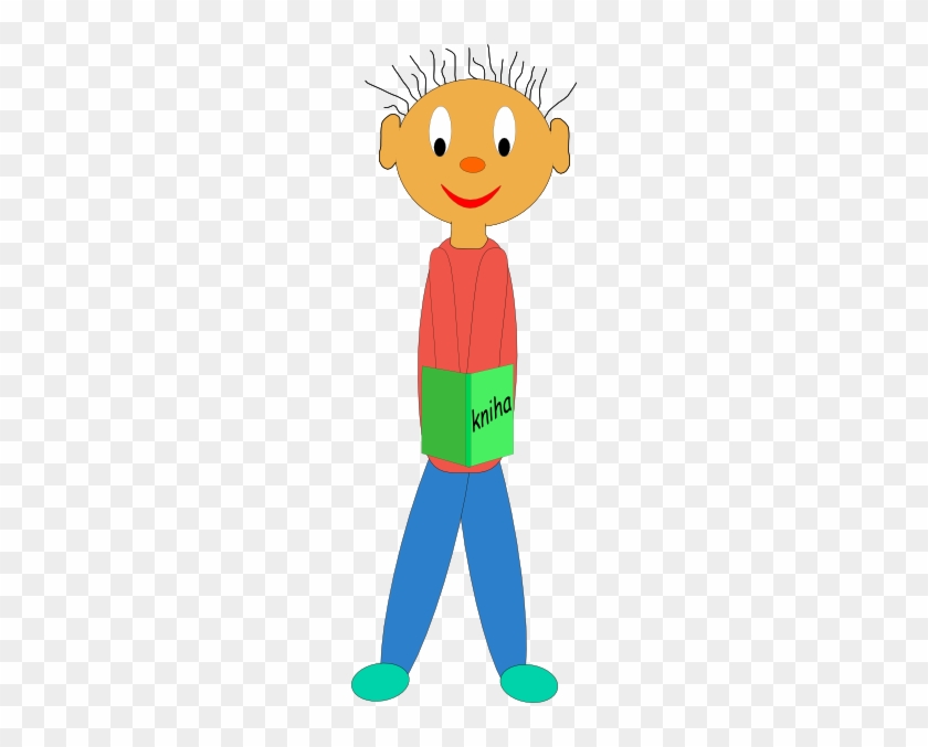 Free Vector Boy With No Arms Clip Art - Cartoon Cook #362004