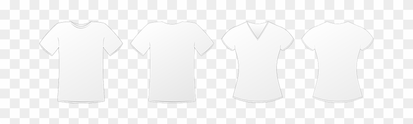 T-shirt Mockup Tshirt Clothing Design Mock - Maquette De Tee Shirt #362048