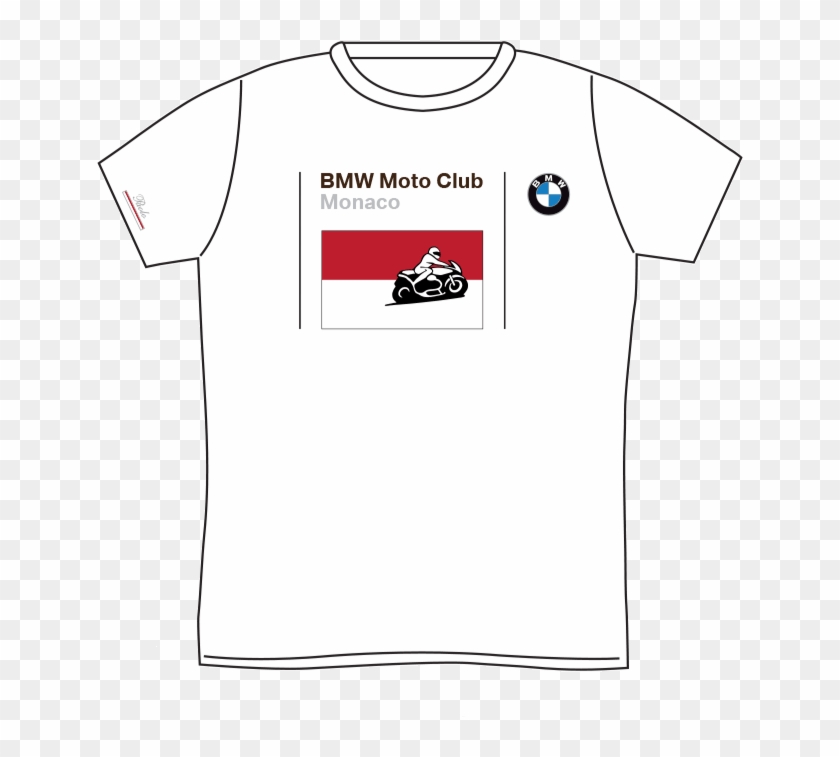 Bmw Moto Club Monaco T Shirt Base - Active Shirt #362078