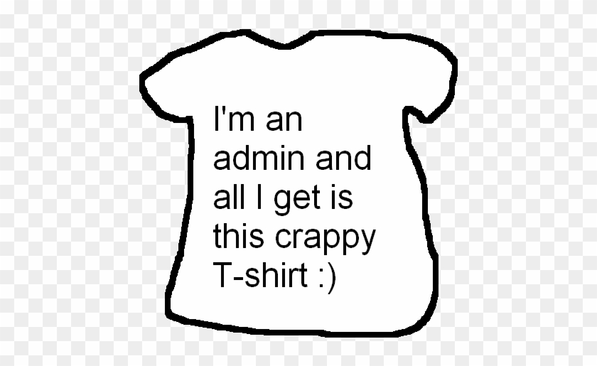 File - Admin T-shirt - Png - Admin T Shirt #362087