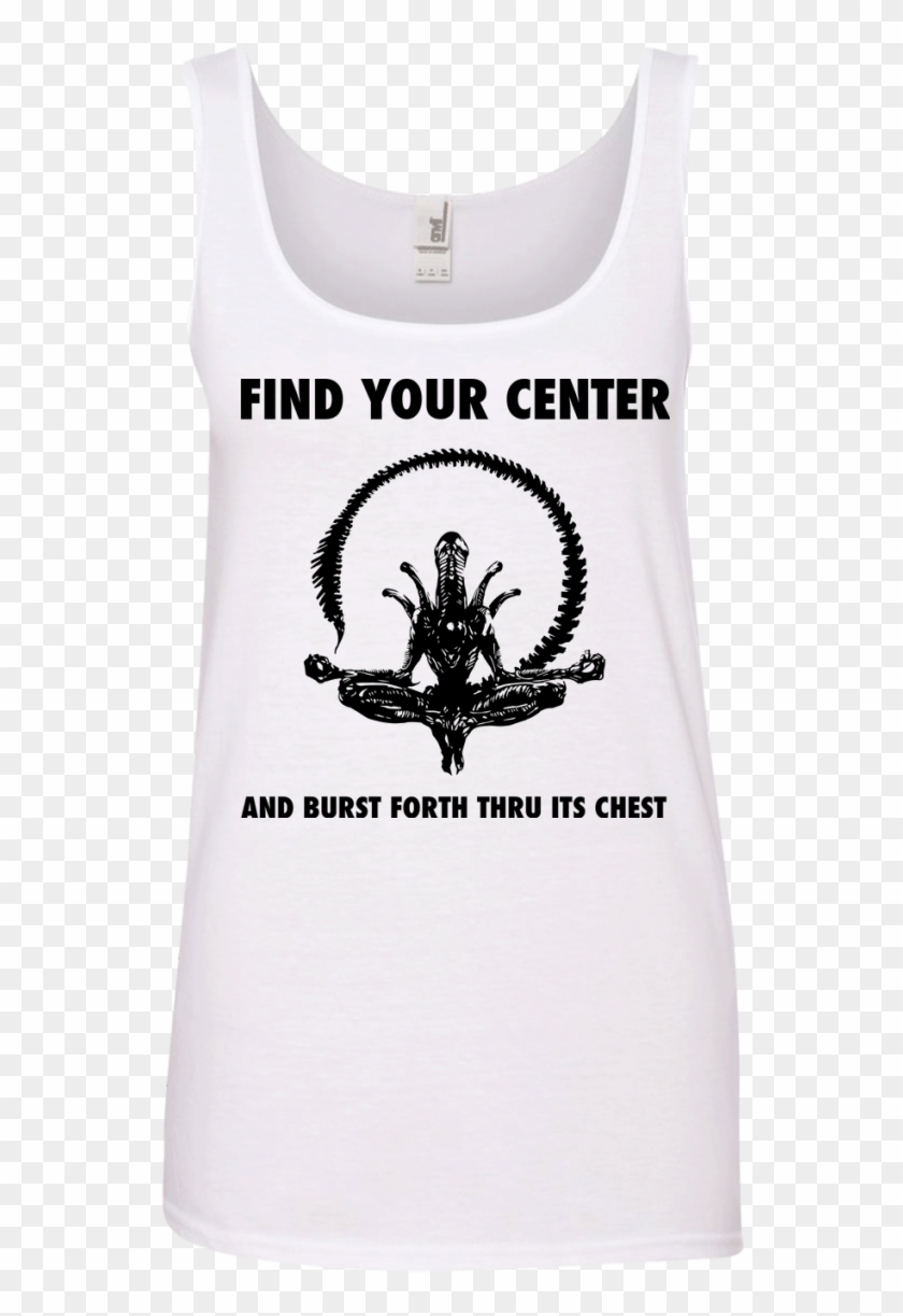 Find Your Center And Burst Forth Thru Its Chest Shirt, - Find Your Center And Burst Forth Through Its Chest #362123