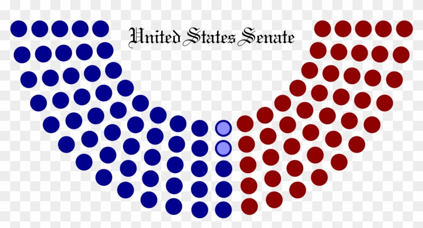 The Senate Is Separated By Political Parties And This - Us Senate Party Breakdown #362189