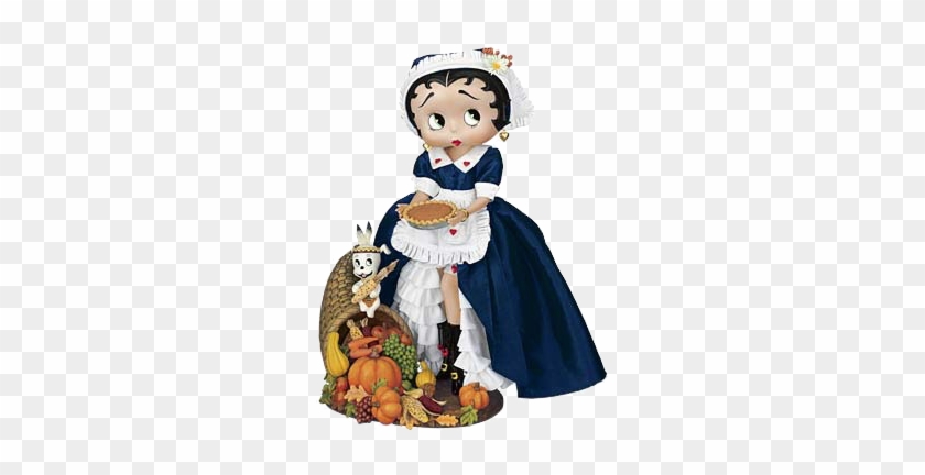 Thanksgiving Clipart - Betty Boop Thanksgiving #362216
