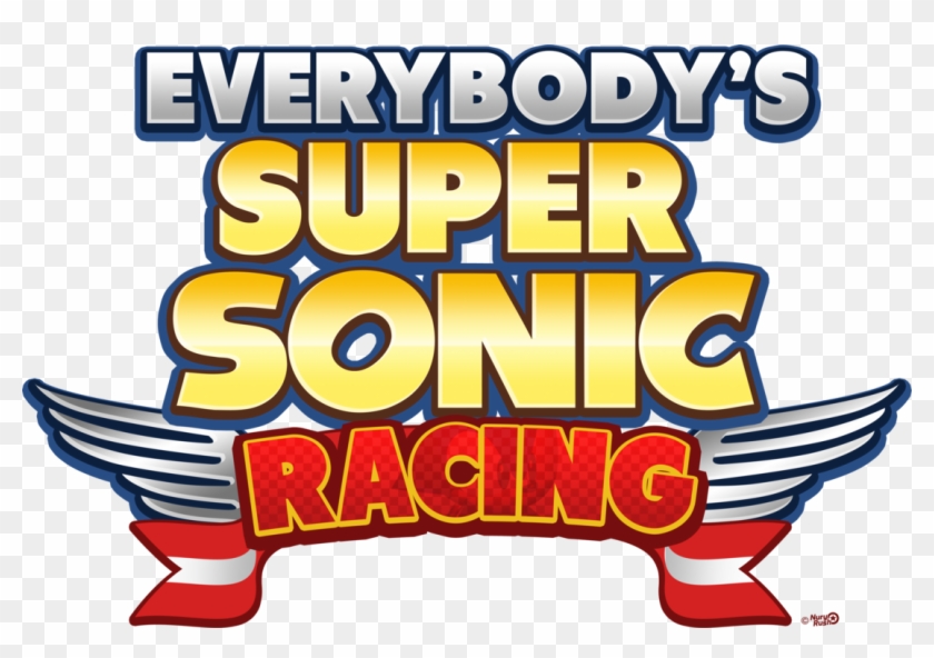 Everybody Super Sonic Racing Logo By Nuryrush - Everybody Super Sonic Racing #362266