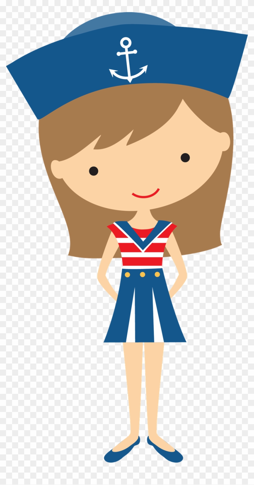 Nautical Partysweet Girlsimages - Girl Sailor Clipart #362322