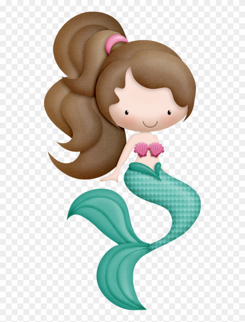 Mermaids - Girl Mermaid Clip Art #362347