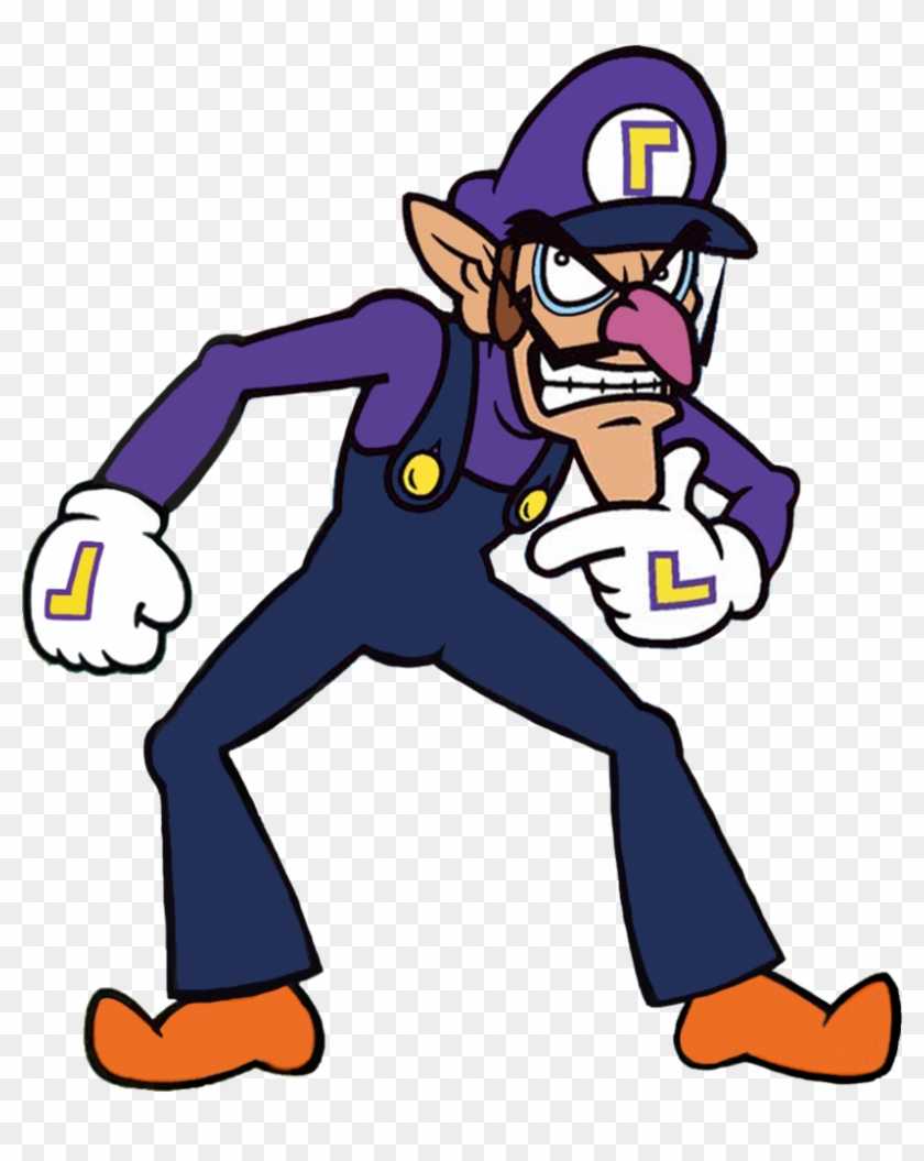 Waluigi's Cap Redesigned By Koopshikinggeoshi - Opposite Of Mario And Luigi #362424