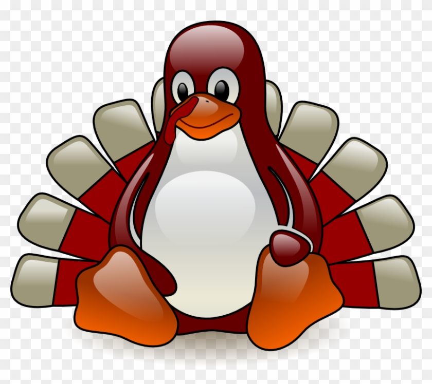 Penguin Thanksgiving Clipart - Turkey Penguin #362437