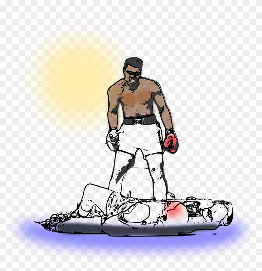 Boxer, Man, Knockout, Ko, Boxing, Winner, Looser - Knockout Png #362439